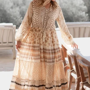 Maxi Dress Impresion Print