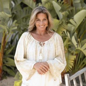 Blouse Yona Lace Ivory Multi