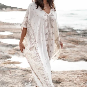 Long Kaftan Mistico Nomada Ivory