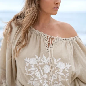 Blouse Yira Bordado Sand