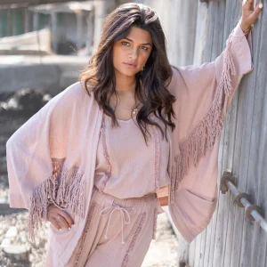 Fringe Jacket Lio Santiago Powder