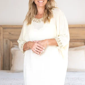 Kaftan Laia Scorva Ecru