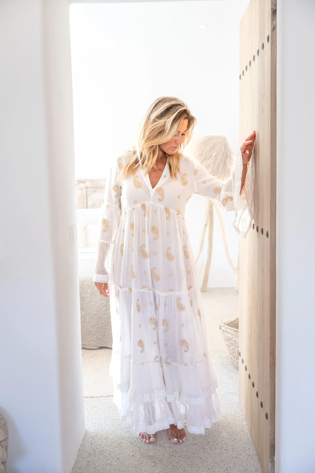 Maxi Dress Dali Esencia Ivory - Afbeelding 7