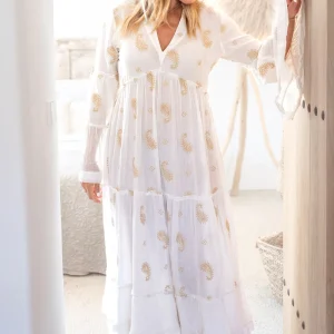 Maxi Dress Dali Esencia Ivory