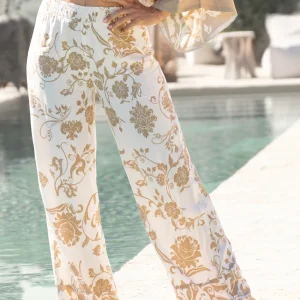 Pantalon Vida Luz Ivory with Powder
