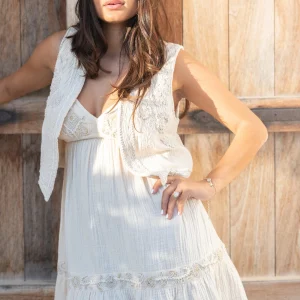 Gilet Sierra Elegancia Ecru