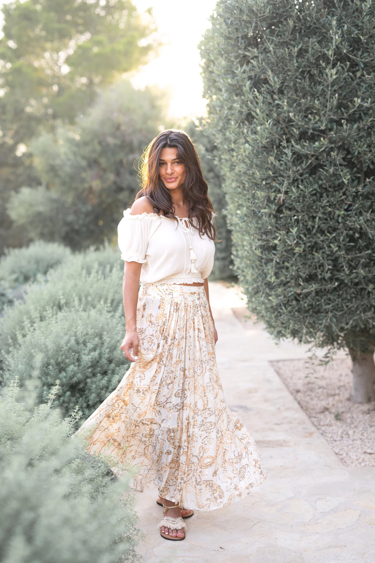 Top Gypsy Paisley Ivory - Afbeelding 5