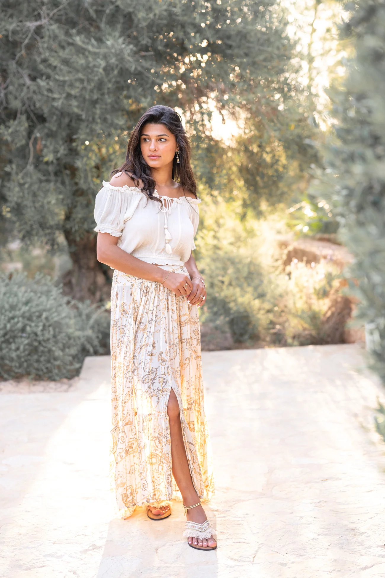 Top Gypsy Paisley Ivory - Afbeelding 8