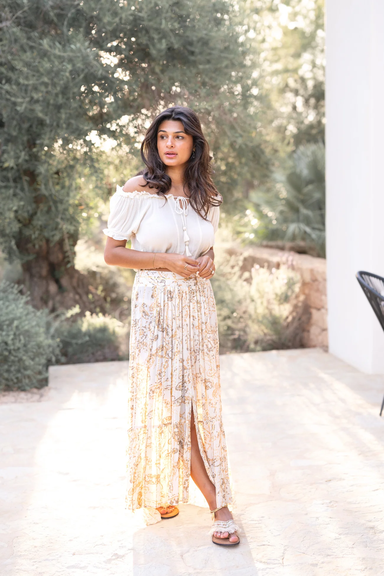 Top Gypsy Paisley Ivory - Afbeelding 7