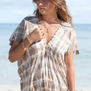 Kaftan Jenara Waze Ecru