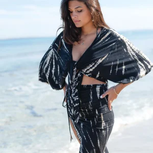 Skirt Bee Tie Dye Black