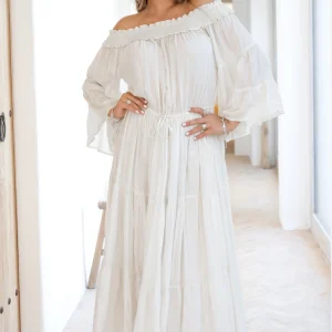 Dress Jamee Boho Ecru