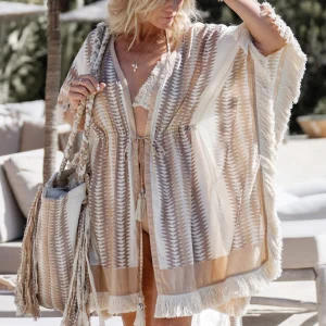 Short Kimono Impresion Triangle