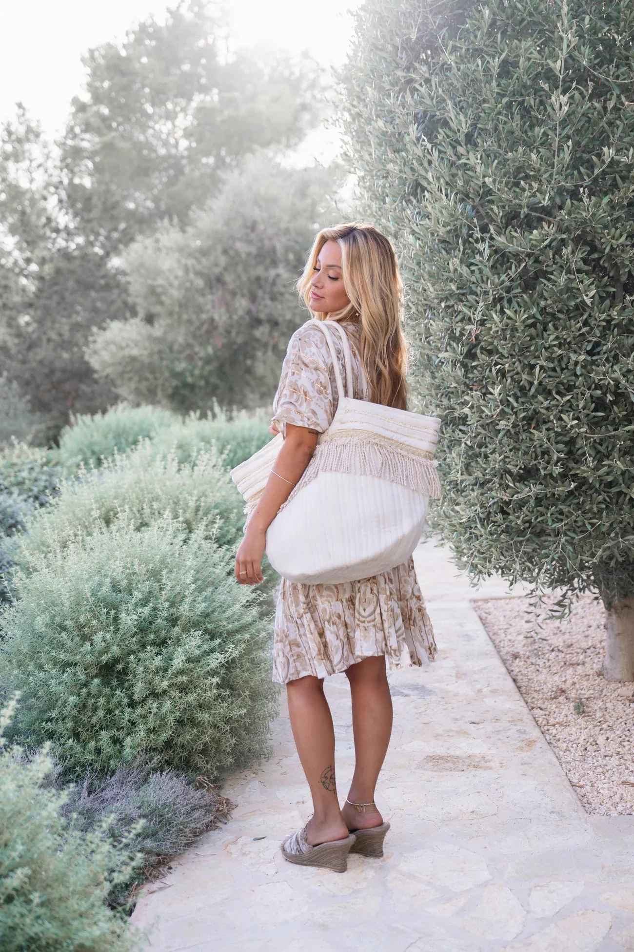 Bag Solana Ivory Plain - Afbeelding 4