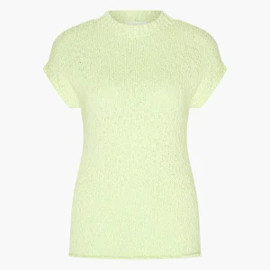 Bliss2 knitted top | Lime