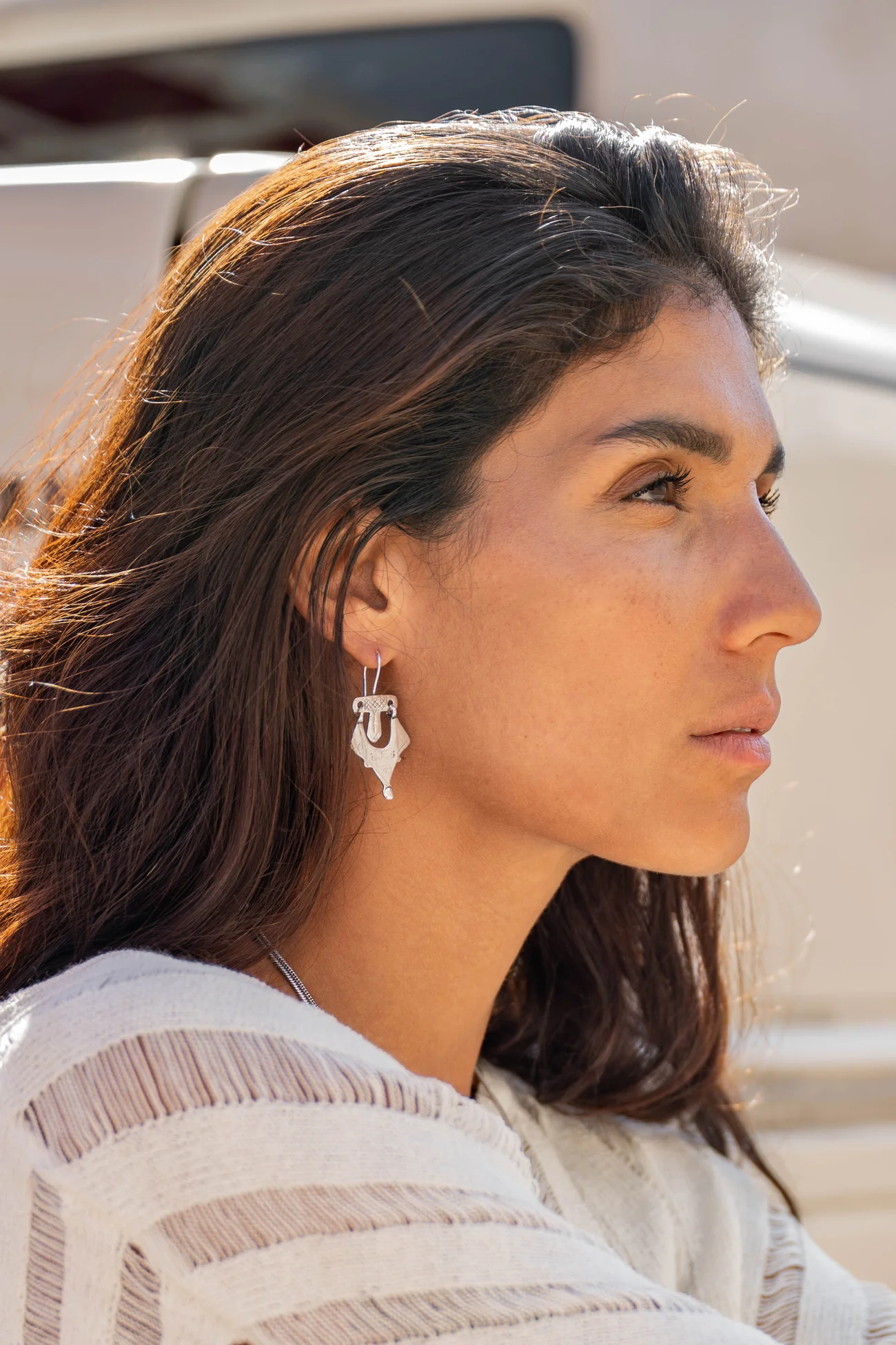 Celine Engraved Earring - Afbeelding 5