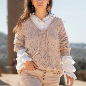 Knitted Jumper Gitano Khaki