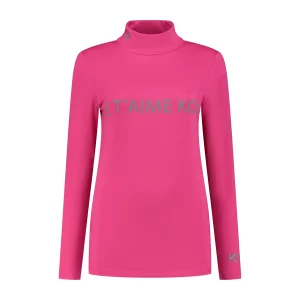 Dames Je T'aime Kou Shirt - Roze