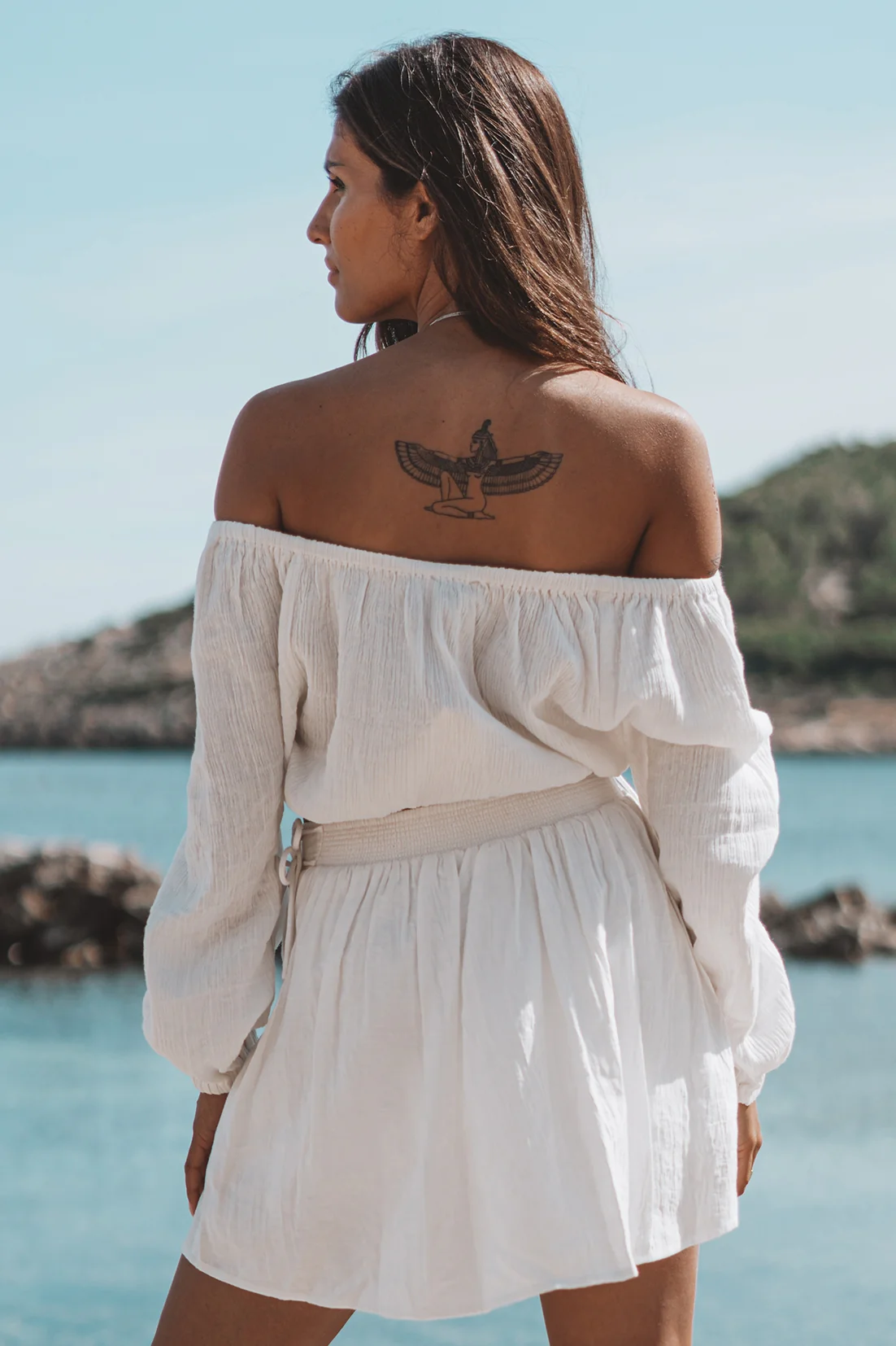 Noel Cotton Top Off White - Afbeelding 5