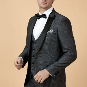 Charcoal Grey Smoking 3 delig - Marc Darcy Spencer