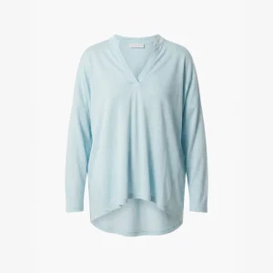 StellaS6 linen shirt longsleeve | Blue