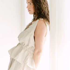 TaliaS6 Waistcoat | Sand