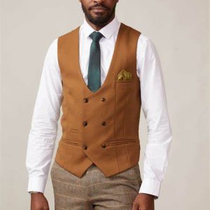 Kelvin Tan Gilet - Double Breasted