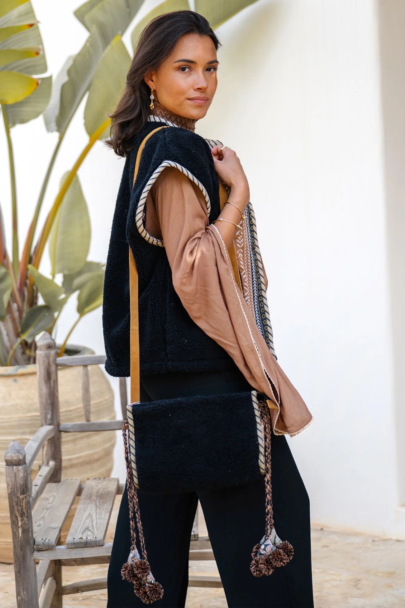 Osito Nómada Gilet Black - Afbeelding 3