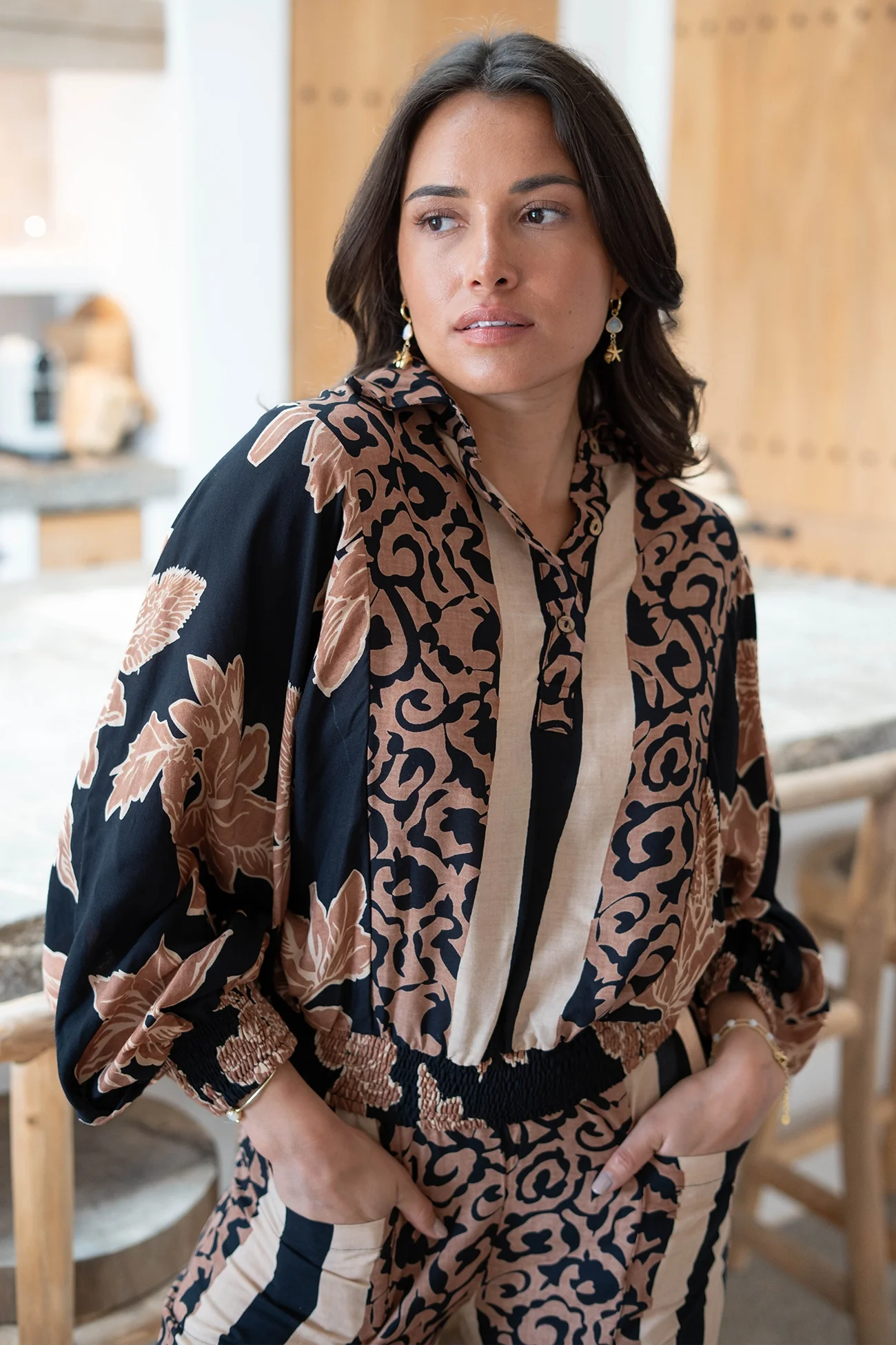 Blouse Briso Linea Black