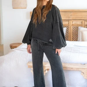 Pants Brisha Suave Black Washing