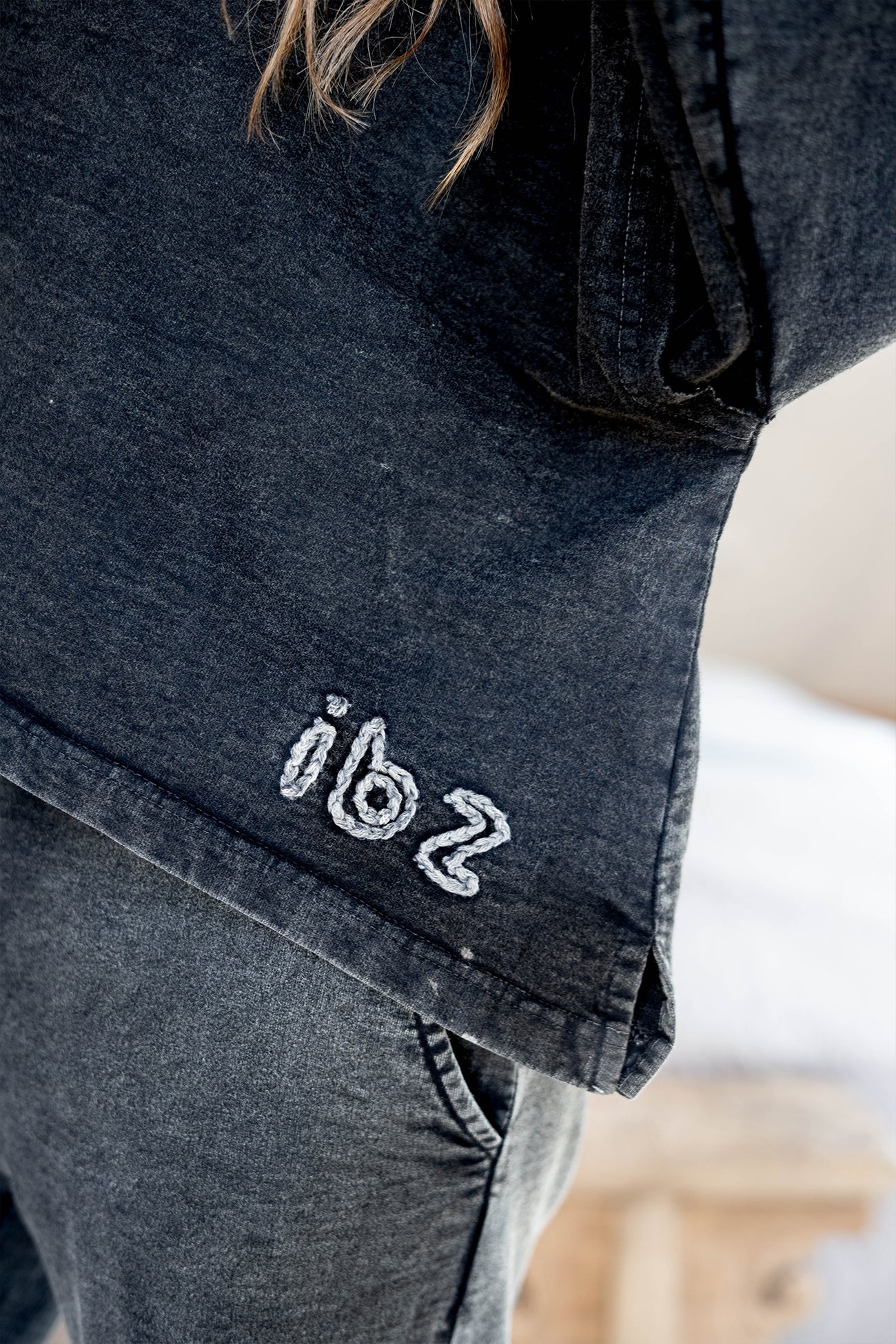 Sweater Suave Tormenta Black Washing - Afbeelding 3