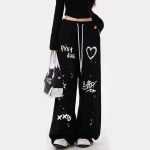 Wijde Broek Dames Print