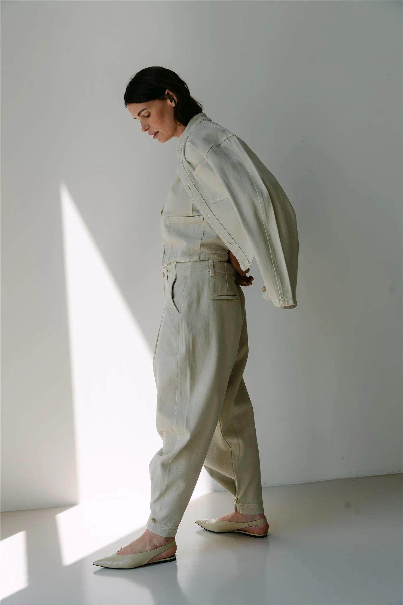 EveliseS6 Jacket | Beige jeans - Afbeelding 6