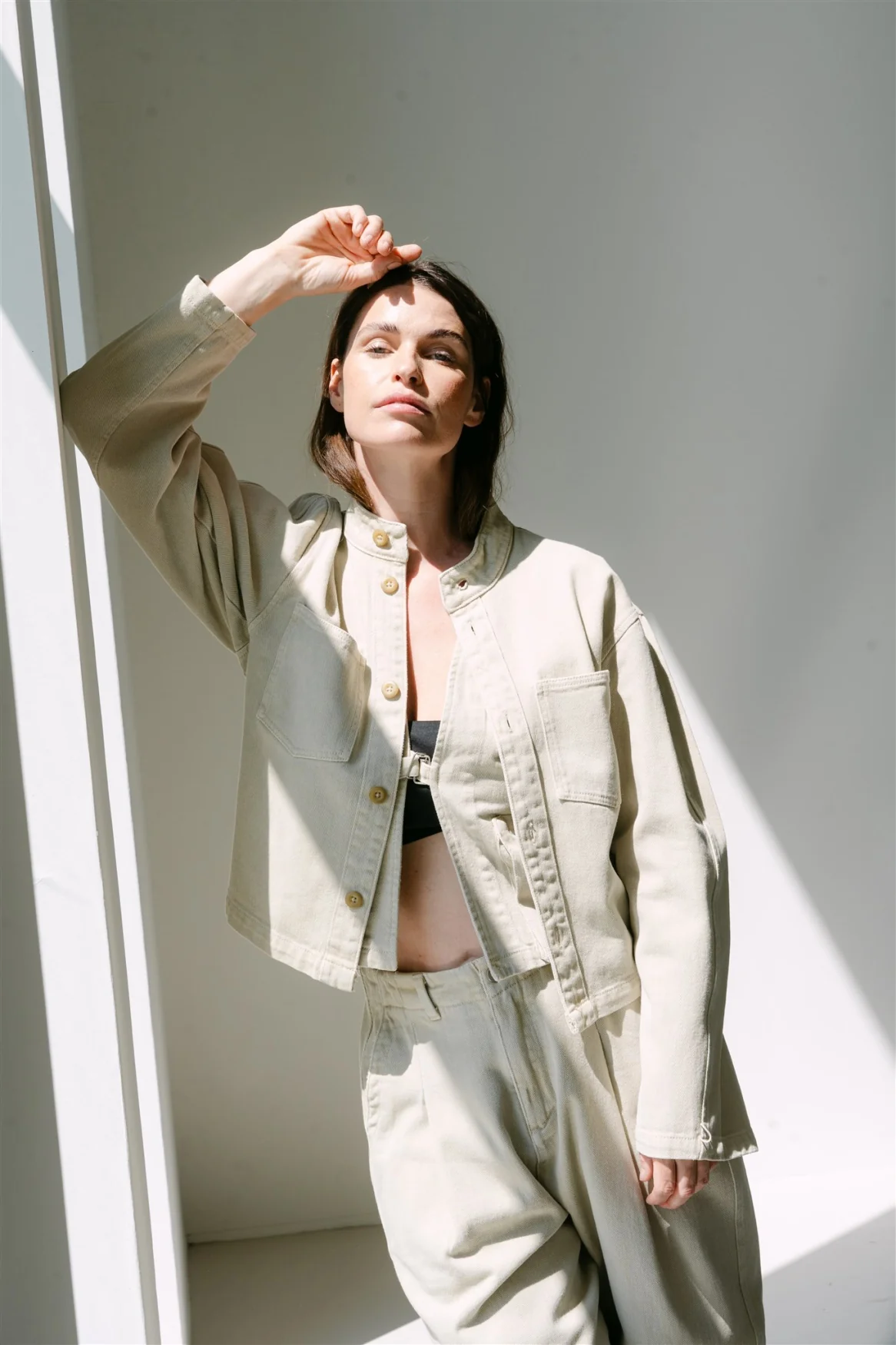 YelenaS6 Jeans | Beige jeans - Afbeelding 5