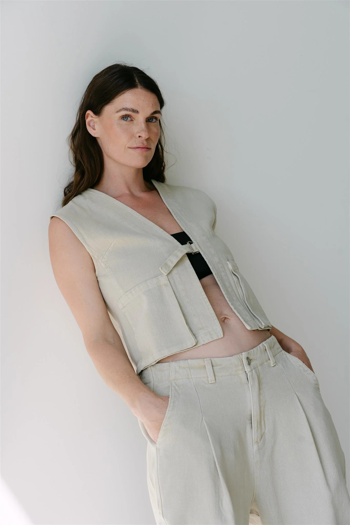 YelenaS6 Jeans | Beige jeans - Afbeelding 6