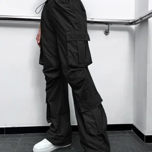 Zwarte Cargo Broek Dames Tall