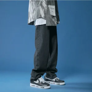 Zwarte Denim Jeans Heren