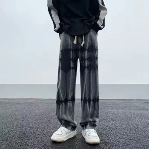 Zwarte Jeans Straight Leg