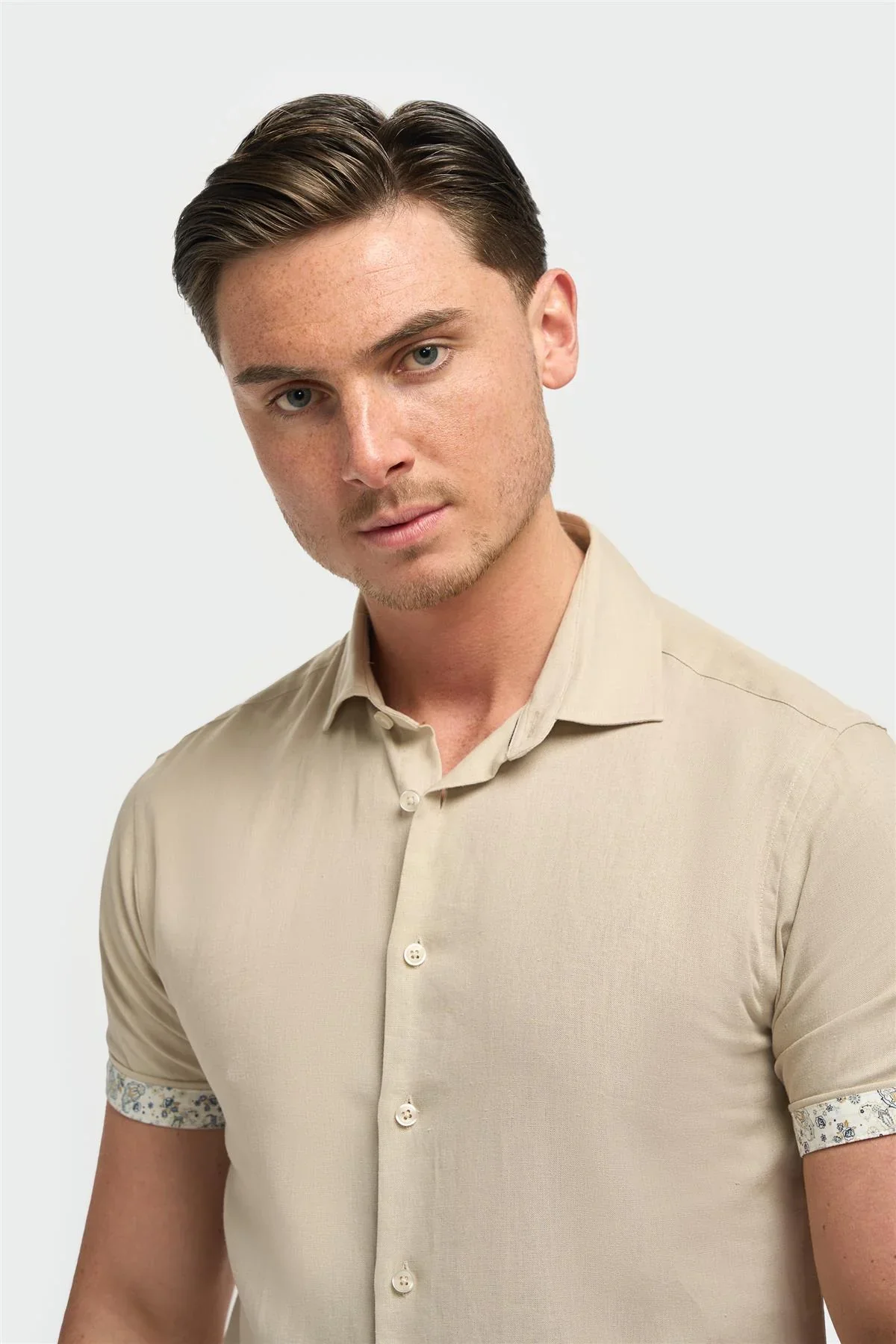 Cavani - Matera Short Sleeve Taupe - Afbeelding 6