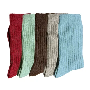 green-goose Alpaca Damessokken - 1 Paar - Relief - 85%