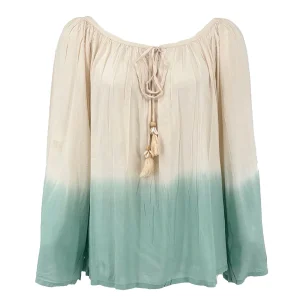 Blouse Yona Beach Ivory to mint