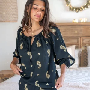 Blouse Lace Esencia Black