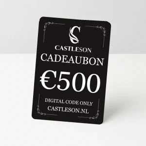 €5000 CASTLESON Cadeaubon – Voor herenpakken & accessoires