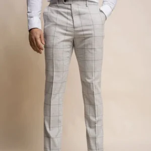 Cavani - Pantalon Check Radika Grey