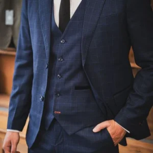 CASTLESON - Colbert Corporal Check Navy