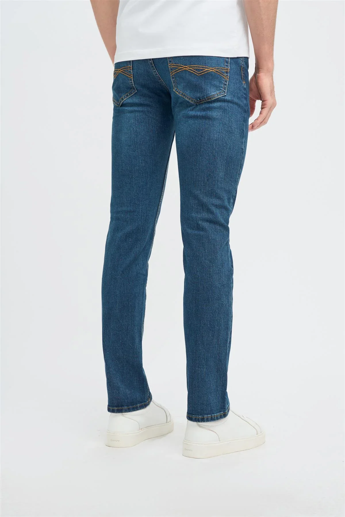 Cavani Heren Jeans - Milano Stone Wash - Afbeelding 6