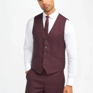 Cavani Caridi - Gilet Wine Red