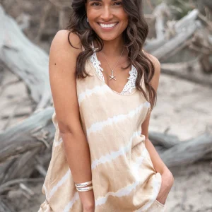 Top Yago Tie Dye Sand/Beige
