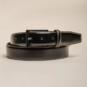 Leren Cavani Riem - BT04 Zwart