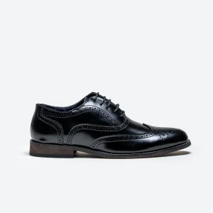 Cavani Clark Schoenen Black - Wingtip Brogue